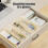 Telescopic Storage Box,Adjustable Plastic Cabinet Organizer,Kitchen and Pantry Storage for Snacks and Miscellaneous Items 5