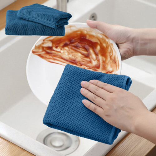 Microfiber Cleaning Cloth Waffle Weave 12 Pack 1