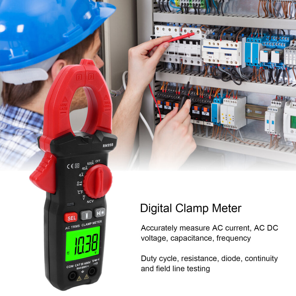 Digital Clamp Multimeter 4000 Amp Counts