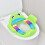 (Green) Kids Toilet Training Seat with Backrest 1