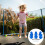 6Sets Trampoline Enclosure Pole Caps Plastic Parts for Secure Net Attachment 2