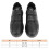2-Strap Hook & Loop Men Black PU Leather Shoes 40 2