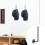 L-Shaped Hat Rack for Baseball Caps – Space-Saving Wall Organizer, Black, Compatible with Standard Hats 4