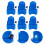 6Sets Trampoline Enclosure Pole Caps Plastic Parts for Secure Net Attachment 5