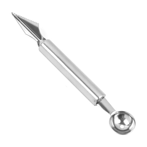 Double-Headed Fruit Digger & Carving Spoon – for Cold Dishes, Ice Scooping, Peeling – Compatible with Kitchen Use 1