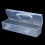 Storage Bin for Small Tools and More Clear Plastic Container with Handle for Transport, Microwave and Dishwasher Safe 3
