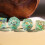 (Green quicksand) 7-Piece Liquid Core D&D Dice Set for RPG Gaming 4