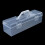 Storage Bin for Small Tools and More Clear Plastic Container with Handle for Transport, Microwave and Dishwasher Safe 7
