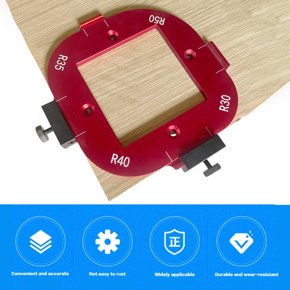 (30-50R) Wood Router Jig Templates For Cutting Machine 6253032999994
