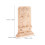 Khaki Unfinished Wood Corbels Set 1 2