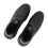 2-Strap Hook & Loop Men Black PU Leather Shoes 40 10