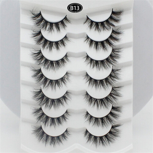 Eyelashes False Eyelashes Lashes 5 Pairs Soft Volume Eyelashes Packs for Dramatic