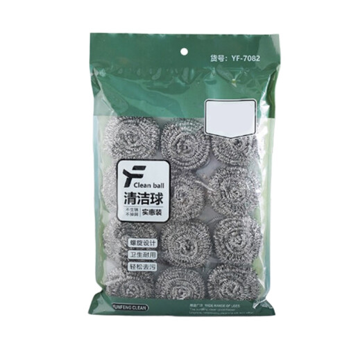 Rengöringsbollar i rostfritt stål, 12-pack 1