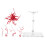 Action Figure Stands Display Holder Support Effects Doll Red 6