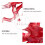 Action Figure Stands Display Holder Support Effects Doll Red 7