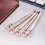 Στυλό Big Crystal Diamond Ballpoint Metal Bling για γραφεία και σχολεία, ασημί/λευκό με πουά/ροζ 2