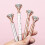Στυλό Big Crystal Diamond Ballpoint Metal Bling για γραφεία και σχολεία, ασημί/λευκό με πουά/ροζ 6