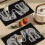 Elephant-Print Linen Placemats 4 Pieces 3