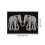 Elephant-Print Linen Placemats 4 Pieces 7