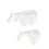 1 Pair Side For Safety Glasses Clip On Spec Shields Clear 6