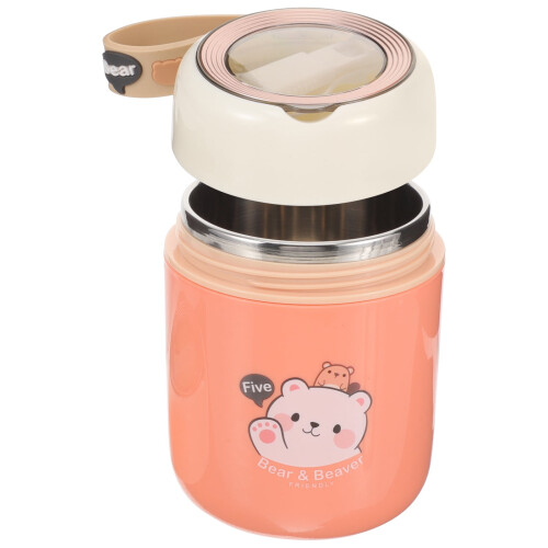 Isoleret suppekop termisk madbeholder 16oz 2