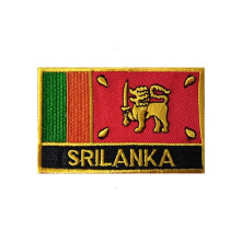 1 PCS National Flag Patch Iron On or Sew On Patch
