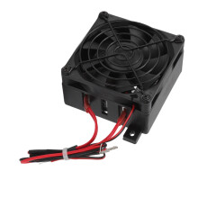 Calentador de aire PTC 200W 80x80x43mm Negro 24V