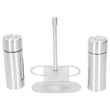 Airtight Bottle Stopper Reusable Wine Sealer Stainless Steel Seasoning Container Set High Quality Steel Product With Sturdy Build And Efficient