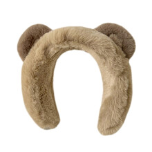 Fashionable Bear Plush Ear Muffs for Party Keep Warm Outdoor