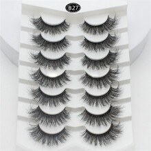 Eyelashes False Eyelashes Lashes 5 Pairs Soft Volume Eyelashes Packs for Dramatic