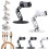 Adjustable Phone Stand for Desk Bed Treadmill Airplane 2 pcs 1