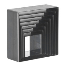8Pcs Alloy Steel Leather Cutting Dies Square Punch Set 25-60mm