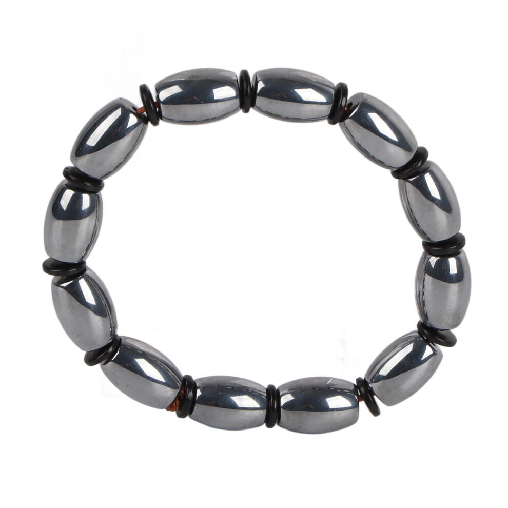 Unisex Terahertz Beads Bracelets for Stress Relief & Energy Healing