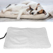 Anti-Bite Pet Heated Bed 10W USB 5V Dog Cat Heating Pad 75x55cm Waterproof