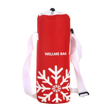 Water Bottle Bag Carrier, Insulated Neoprene Bottle Sling Holder Case Pouch Cover for 1000ml/750ml Bottles with Shoulder Strap for Walking