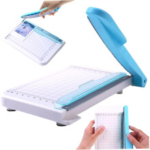 6" Guillotine Paper Cutter with Non-Slip Base – Compatible with Crafting, Coupons & Photos
