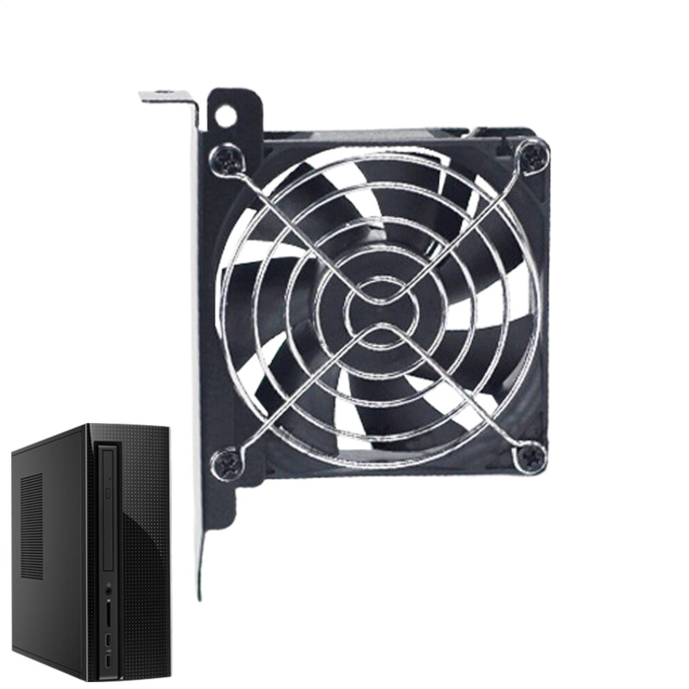4-Pin Gpu Cooling Fan For Pc Case, Compatible With Pci Bracket Â Desktop Cooling Accessory 9009879540687