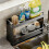 Double-Tier Countertop Draining Shelf | Dishwasher Cloth & Tableware Rack, Sink-Side Organizer, Multi-Functional Misc Shelf 1