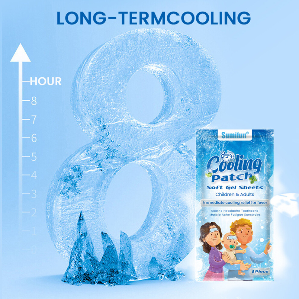 Dachuang Beauty 7 Cooling Patches For Fever & Pain Relief