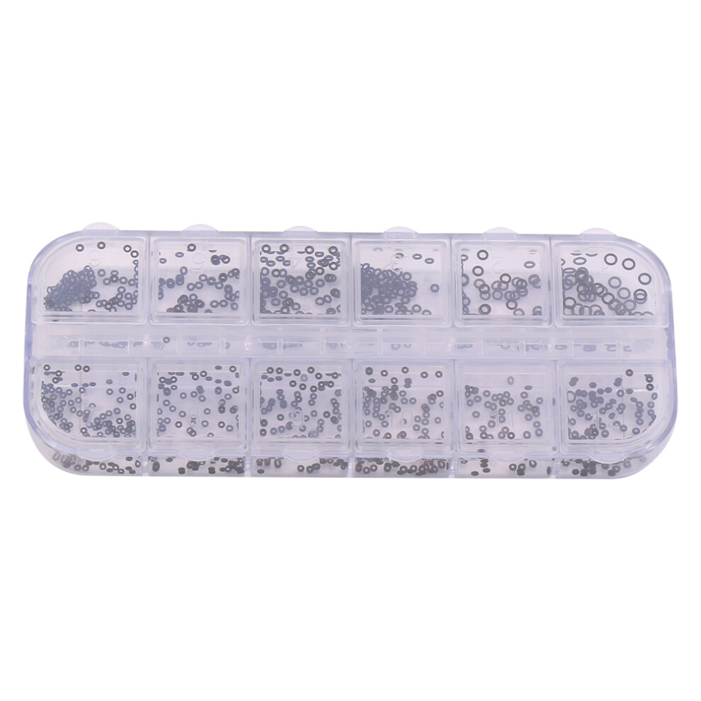 Compact Storage Box O Ring Assortment Kit Rubber Washer Seals Watch Repair Gaskets Mechanical Equipment Seals Long Lasting Durability For Every 9357860459723