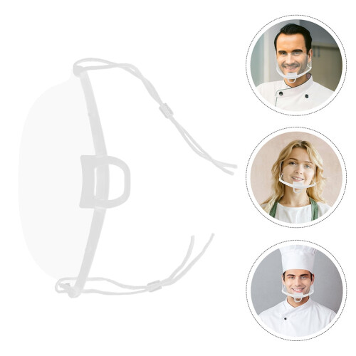 Face Guard with Nose Shield for Food Prep 8PCS