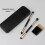 5Pcs Dual Head Eyeshadow Brush w/ Mirror Case 1