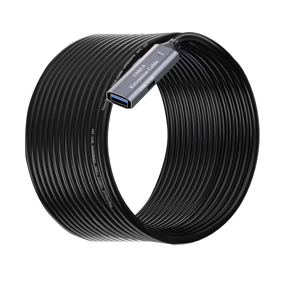 Usb 3.0 Extender Cable, Nylon Braided Male-To-Female Usb Extension Cord Compatible With Webcam, Camera, Phone, Mouse, Keyboard, Printer, Hdd 9362892495564