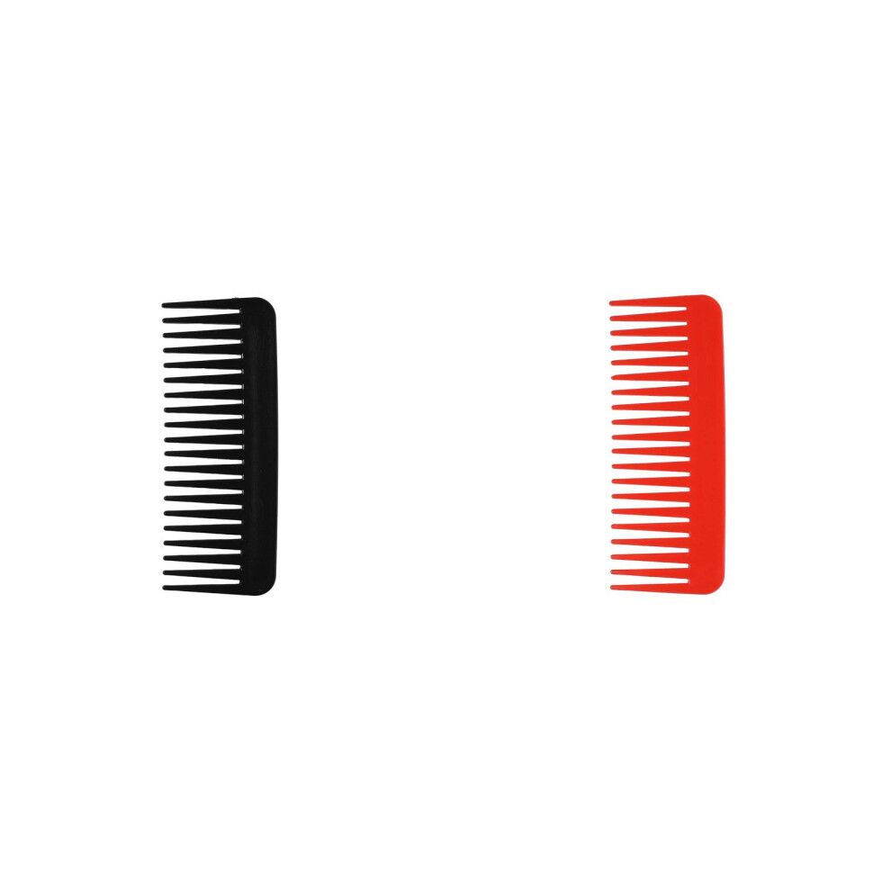 Wide Tooth Comb for Curly Wavy Hair 2PCS 6-inch