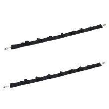 2Pcs Car-Mounted Fishing Rod Holders, Compatible with SUVs, Holds Up to 7 Rods