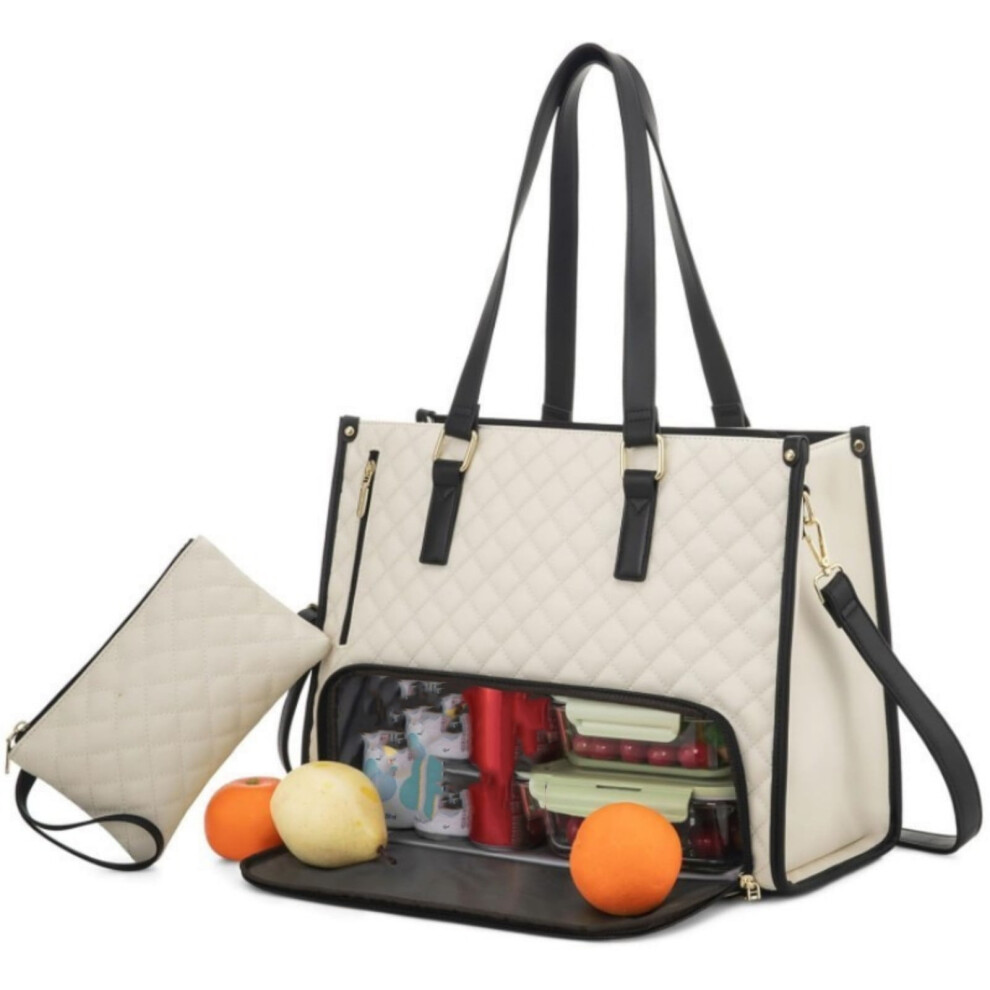 Professional Laptop Bag With Insulated Lunch Storage Compartment Spacious Organization For Fruit Office Devices 9558830272452