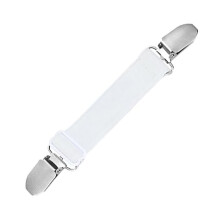 Metal Dress Clip Back Cincher Clip Fastener Belt For Women Various Outfit Adjustable Elastic Clip for Shawls Cardigans