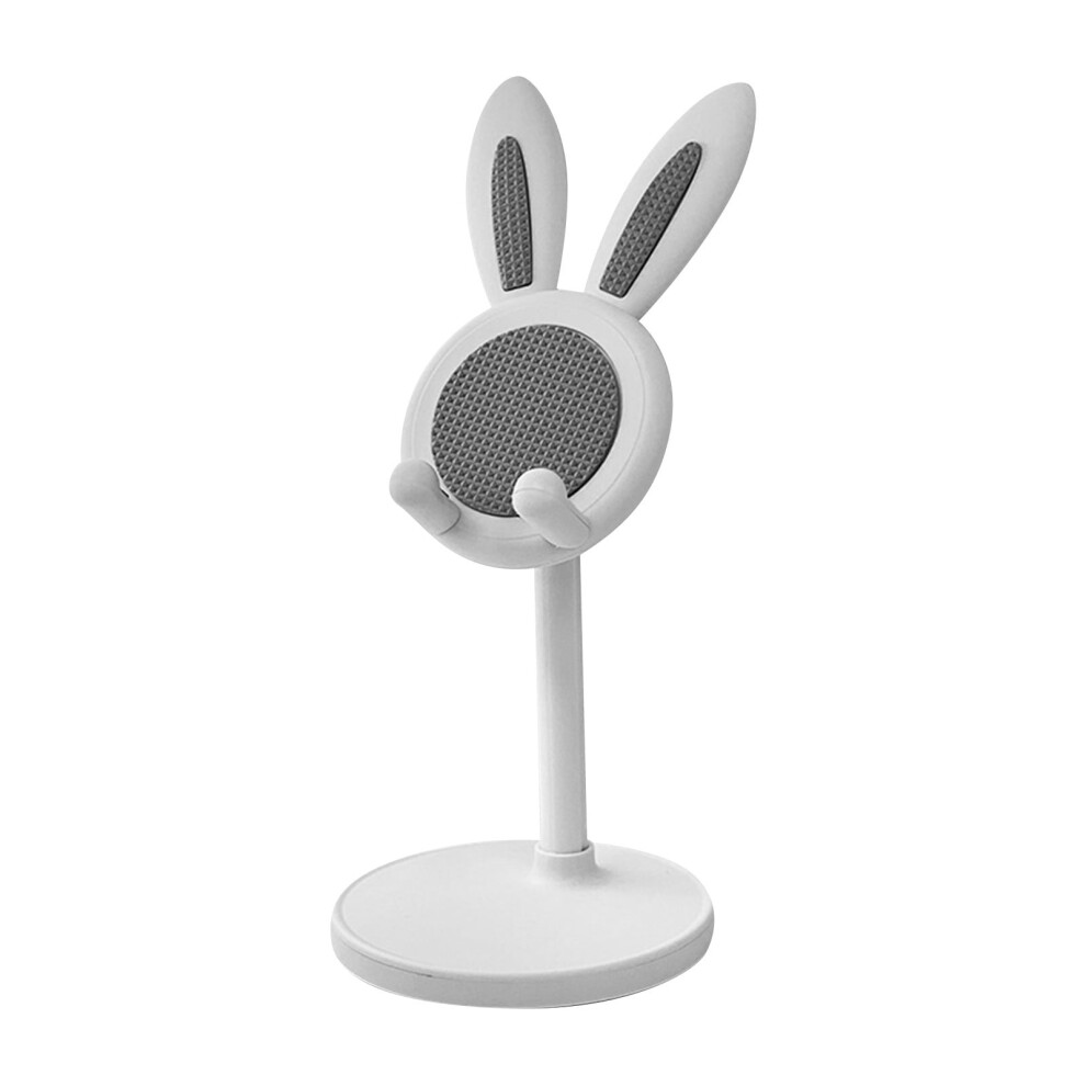 Adjustable Bunny Phone Stand Â Thick Case Friendly, Compatible With Iphone, Ipad, Kindle, Switch & All Phones Â White 9132278099590