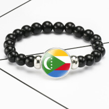 Acrecean Beaded Bracelet, Acrylic, Africa Countries