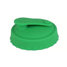Leak-Proof Silicone Can Lid – Soft, Green, No-Spill, Compatible with Standard Cans, Juice/Beer/Beverage, Kitchen Cup & Bottle Protector
